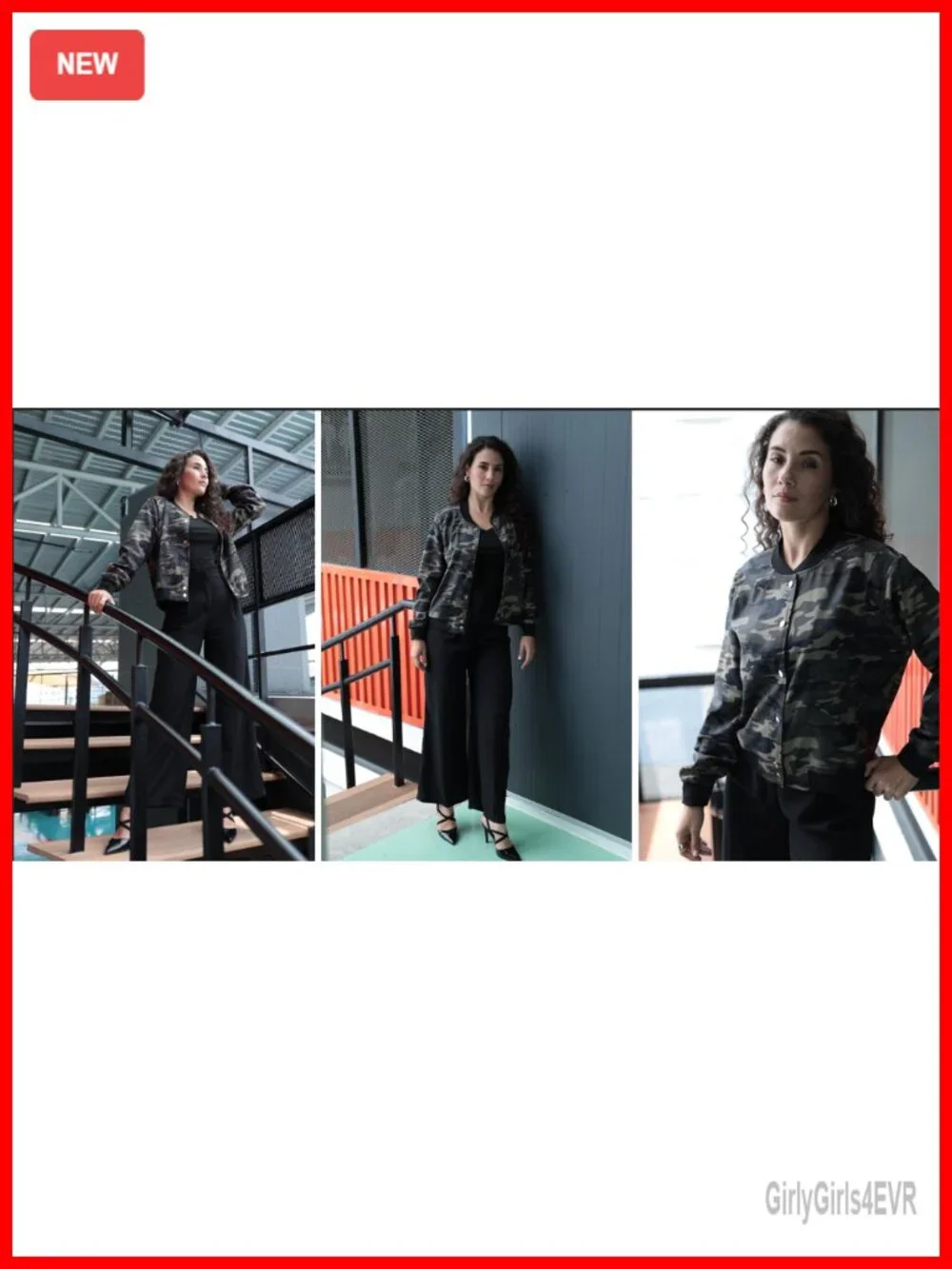 Women's Bomber Jacket Varsity Snap Button Lightweight Casual Letterman with